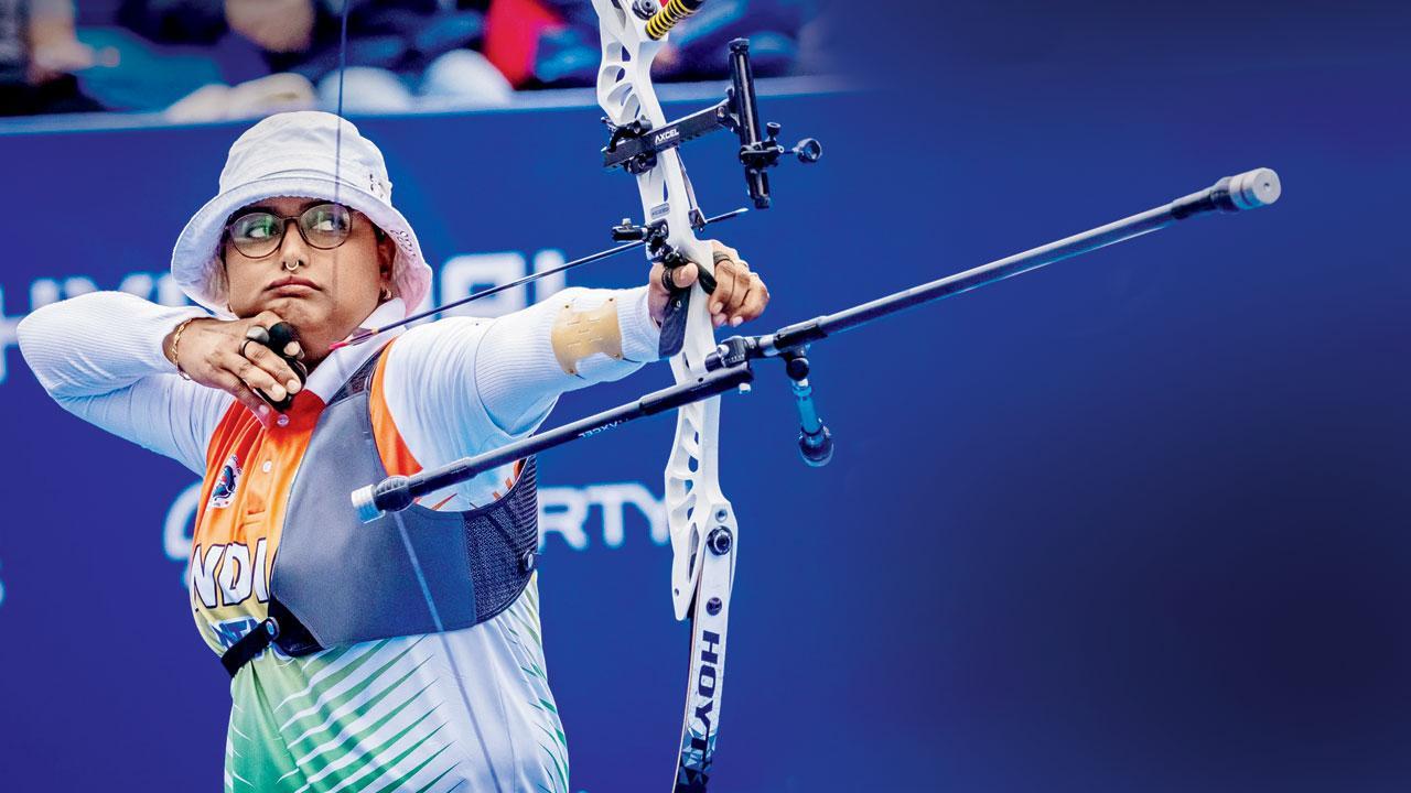 Archers eye maiden high!