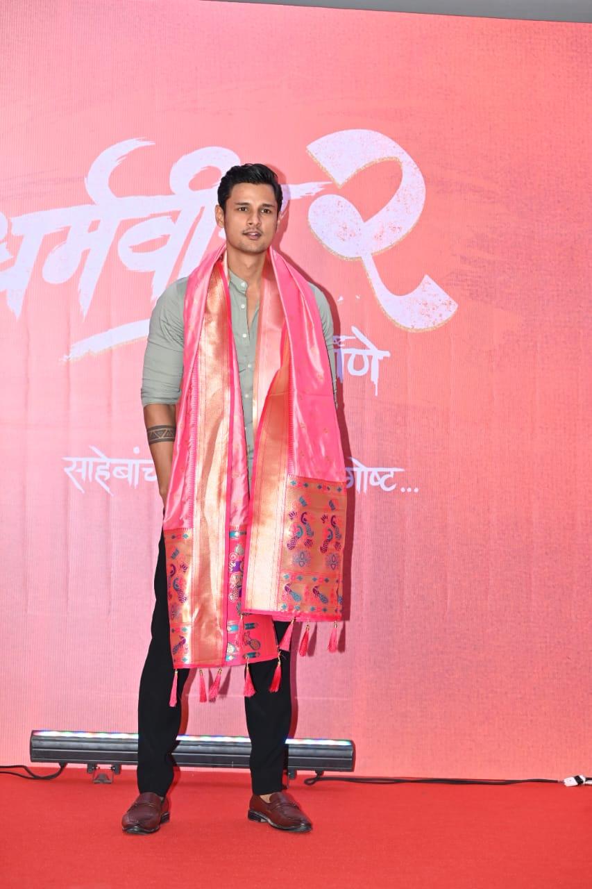 Splitsvilla fame Jay Dudhane was also present at the trailer launch event of Dharamveer 2