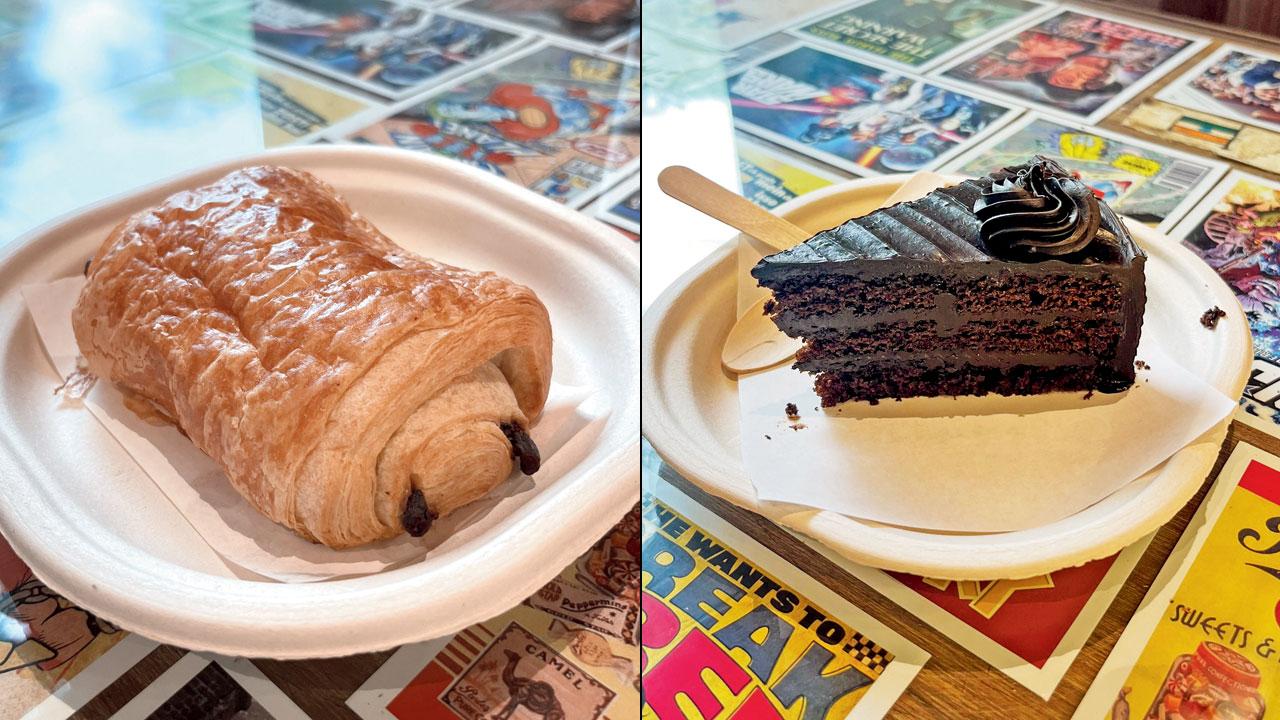 Dutch pastry and Chocolate croissant. Pics/Anindita Paul