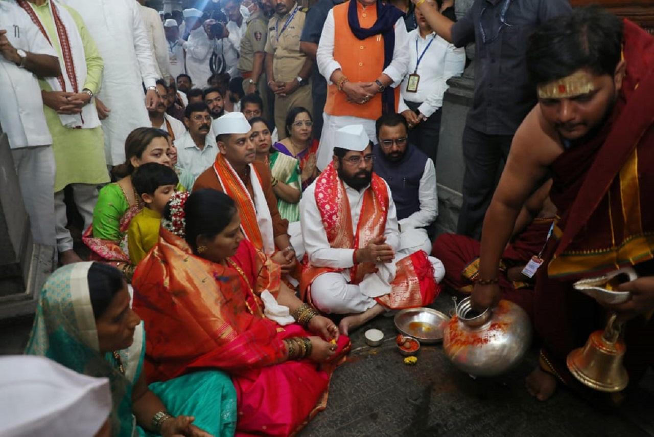 As a long-standing tradition, the chief minister of Maharashtra offers prayers at the famous temple dedicated to Lord Vitthal and Goddess Rukmini in Pandharpur on Ashadhi Ekadashi every year