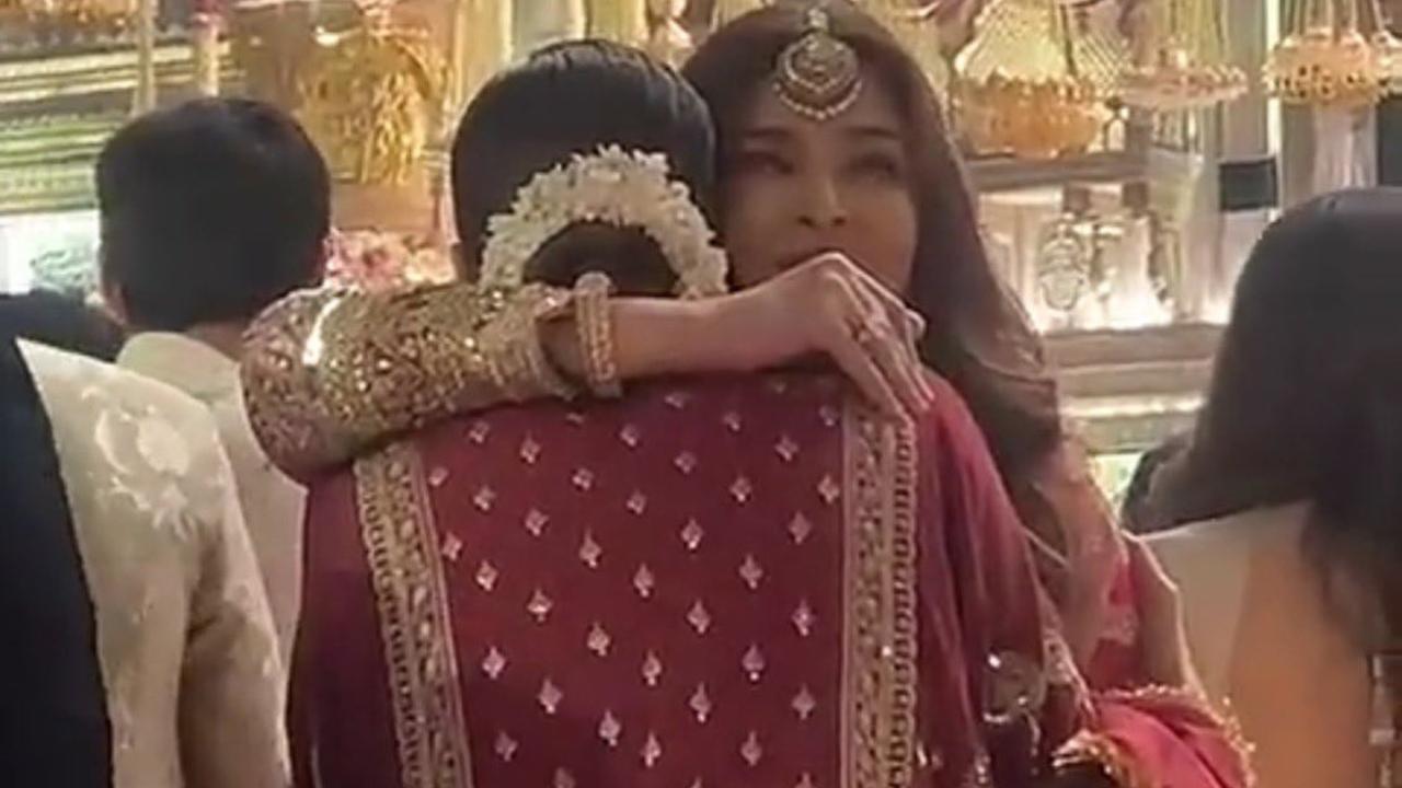 Anant Ambani and Radhika Merchant’s Wedding: Aishwarya Rai gets emotional as she meets pregnant Deepika Padukone, watch video