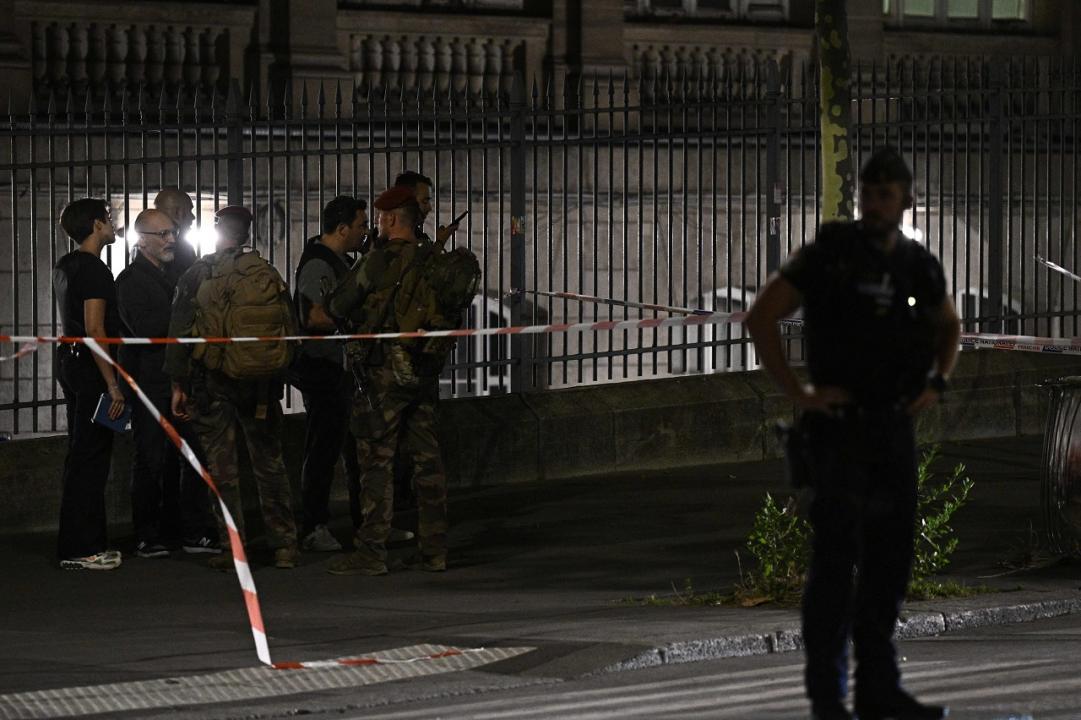 In Photos: Attacker stabs and wounds French solider patrolling Paris