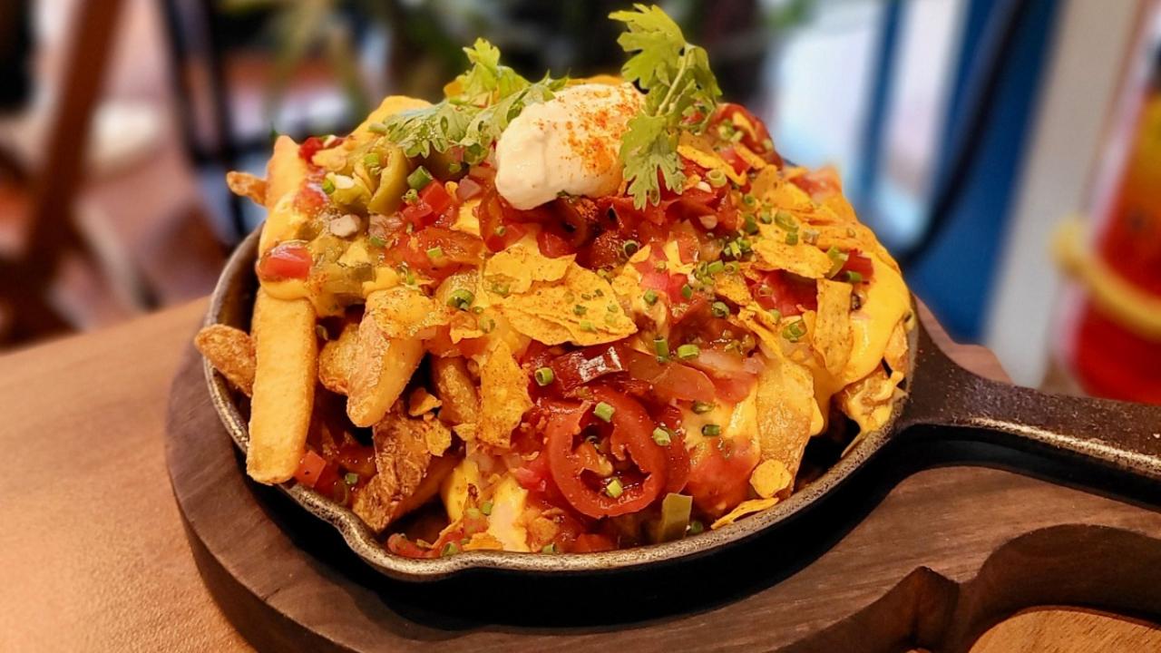 Dirty Fries If you love loading your fries with all things good, then chef Vaibhav Jambutkar at SAZ American Brasserie says you can make the Dirty Fries. The dish is very simple yet packed with flavours and also satisfies the hunger of different textures while experiencing different flavours like sour, sweet, savoury, and spicy.