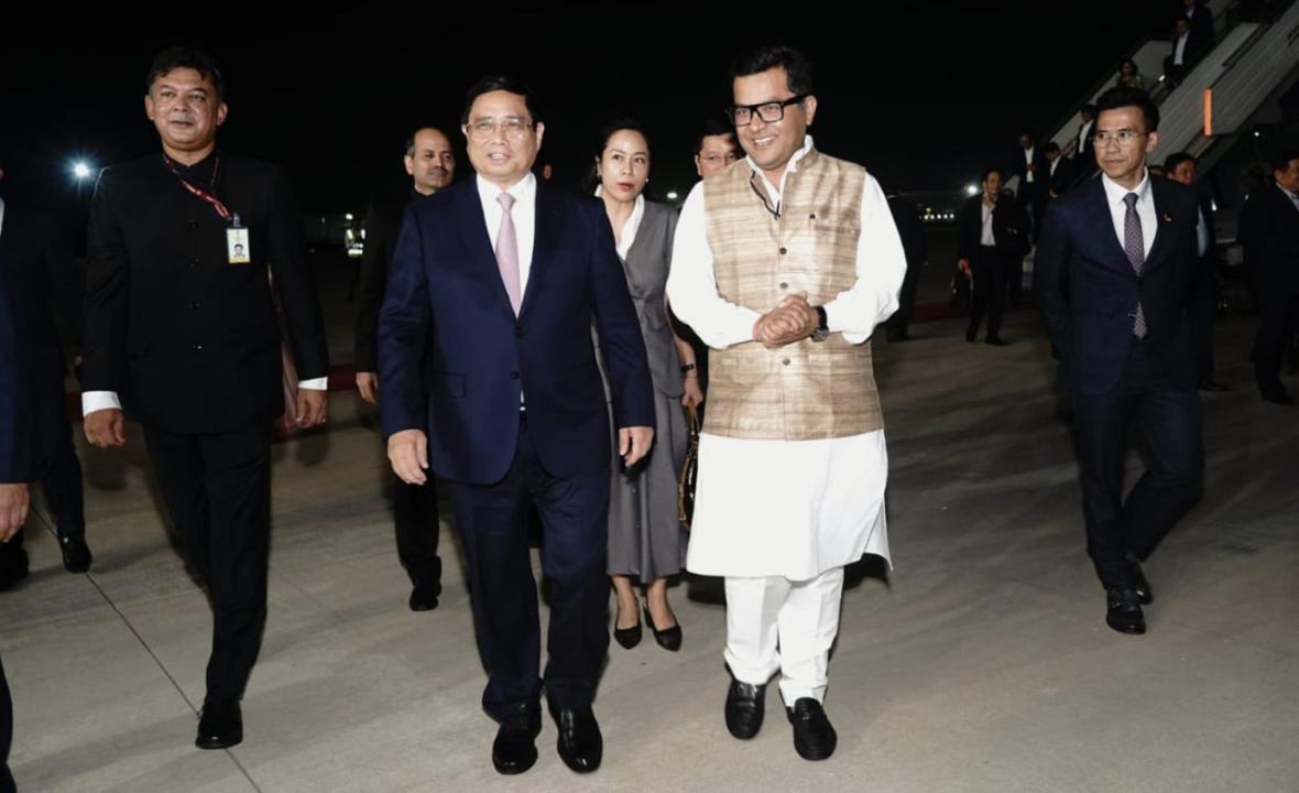 Vietnam PM arrives in India for state visit, to hold bilateral meet with PM Modi