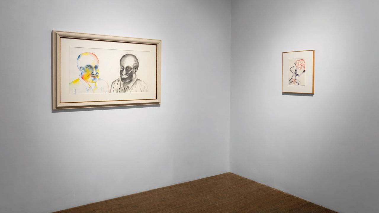 A view of the gallery space 