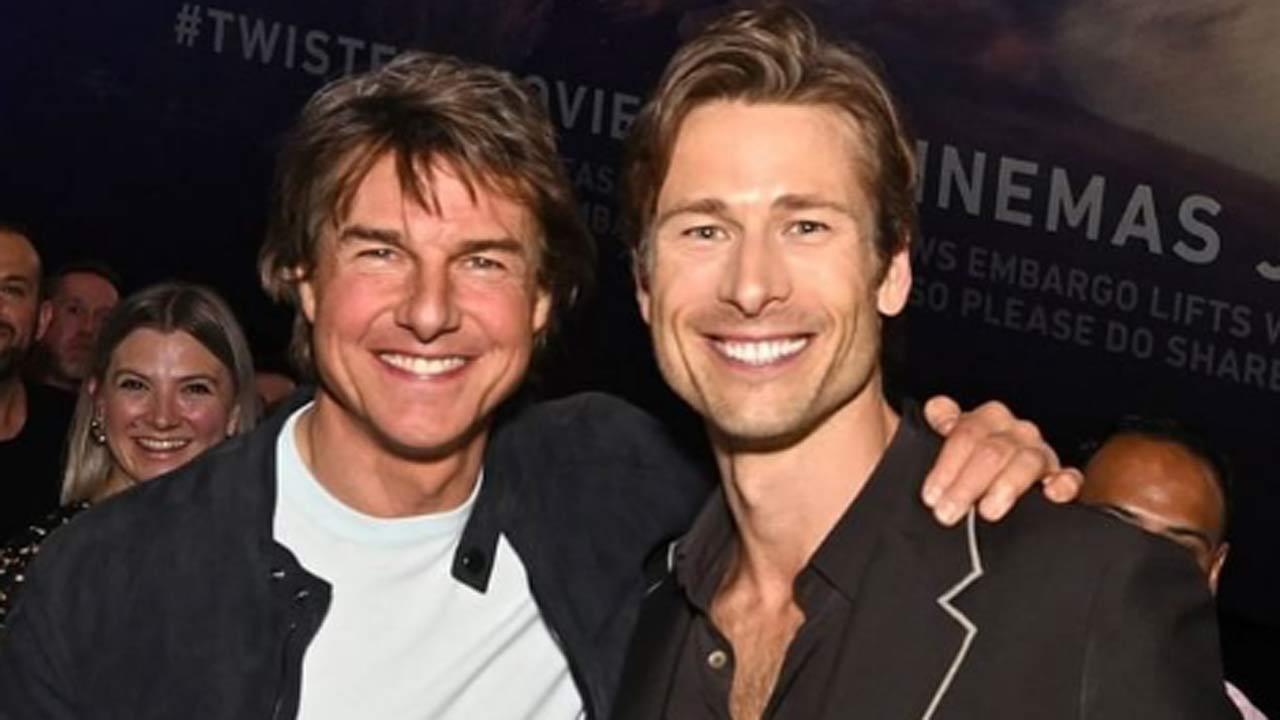 Glen Powell teams up with Tom Cruise at 'Twisters' premiere, check out picture