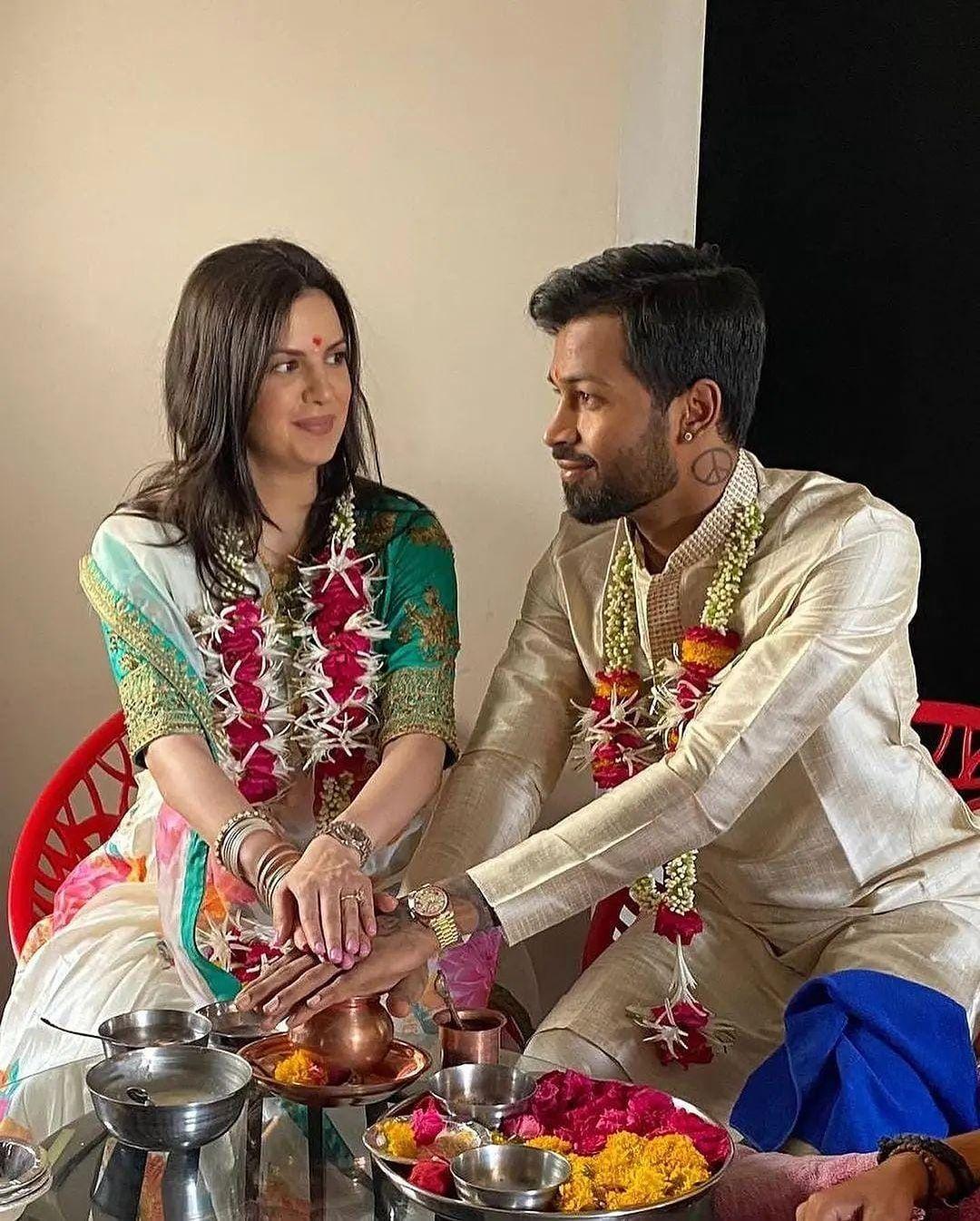 In 2019, the cricketer proposed to his ladylove, and the couple tied the knot in an intimate wedding ceremony in May 2020