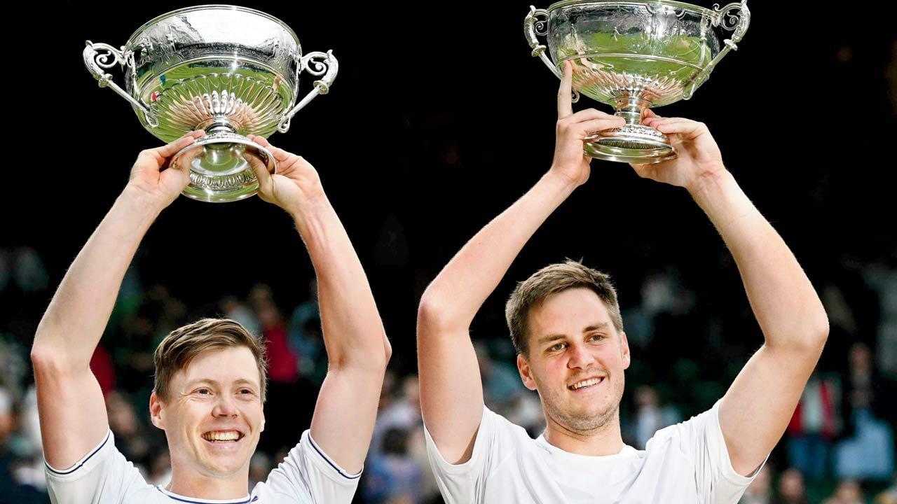 Patten-Heliovaara save three match points to clinch men’s doubles title