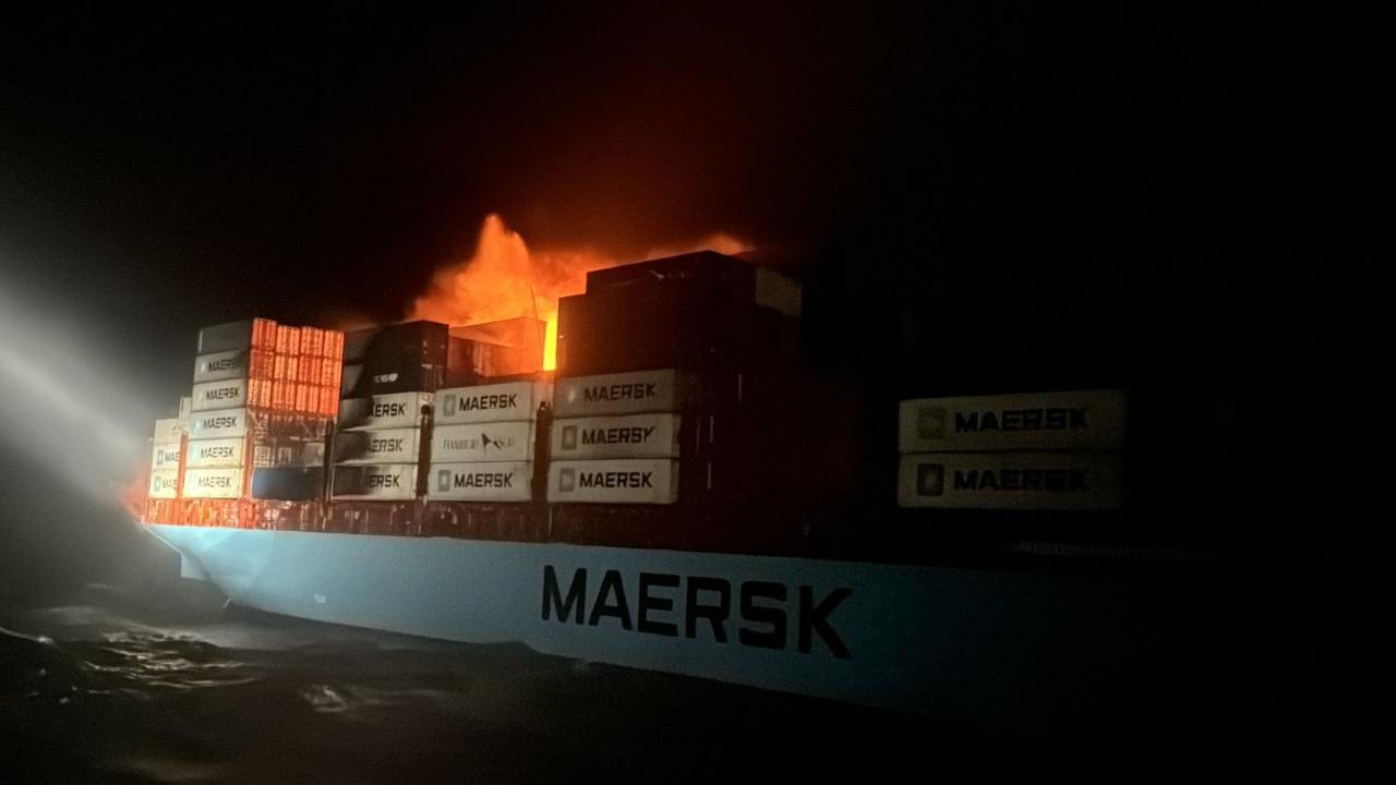 In view of the incident, Sujeet and Samrat, the two Indian Coast Guard (ICG) ships, have increased their firefighting efforts, the operation is currently being conducted by the three ICG ships, Sujeet, Sachet, and Samrat