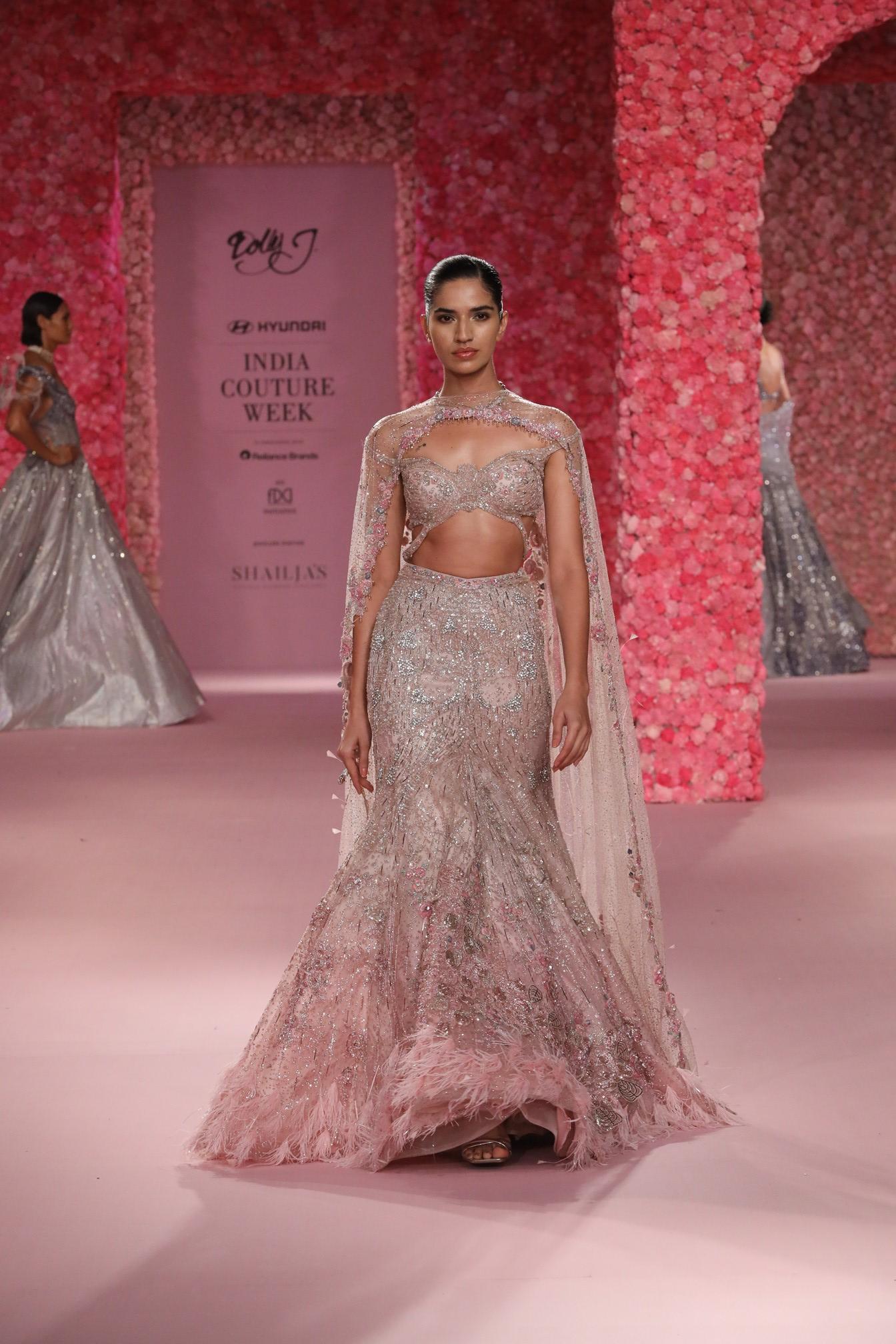 Dolly J showcased her latest collection, La Vie en Rose, on day 4
