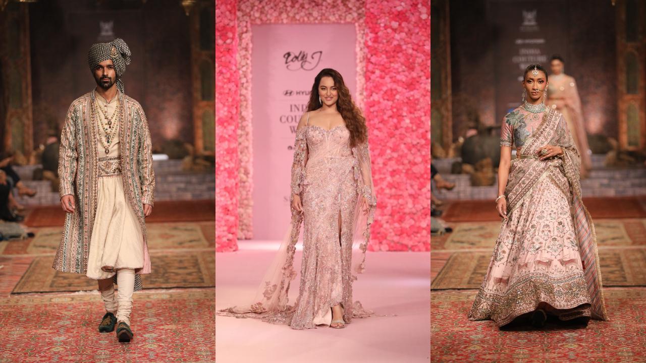 India Couture Week 2024: Sonakshi Sinha turns heads for Dolly J