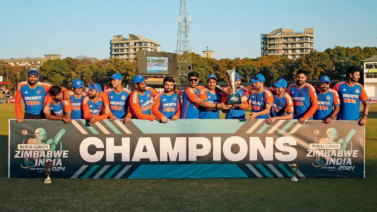 Harare high for India!