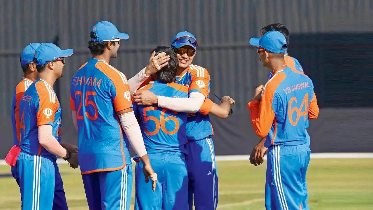 IND vs ZIM 5th T20I live updates India sets the target of 168 runs