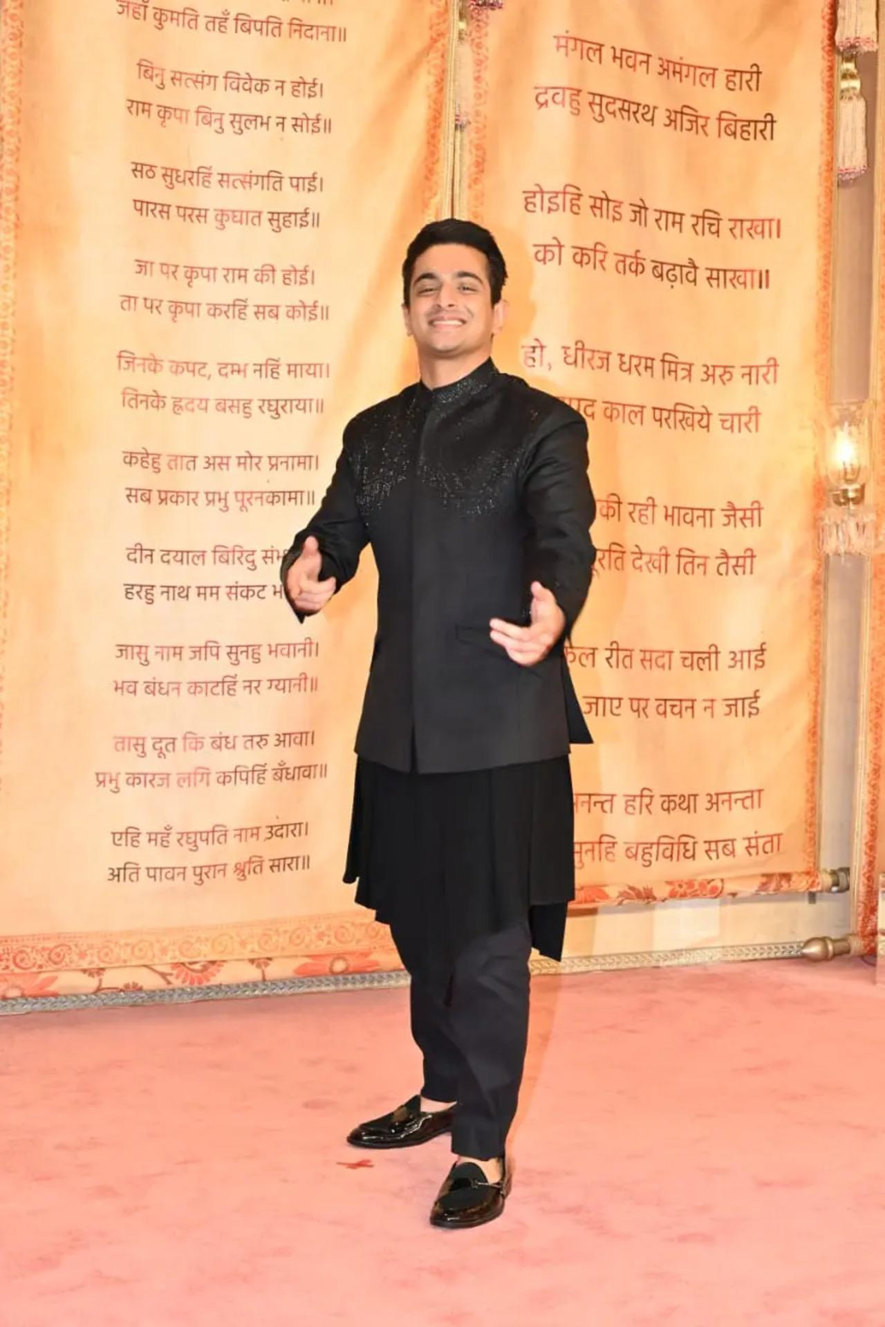 Beerbiceps aka Ranveer Allahbadia became the first guest at the Mangal Utsav at Anant Ambani and Radhika Merchant's reception