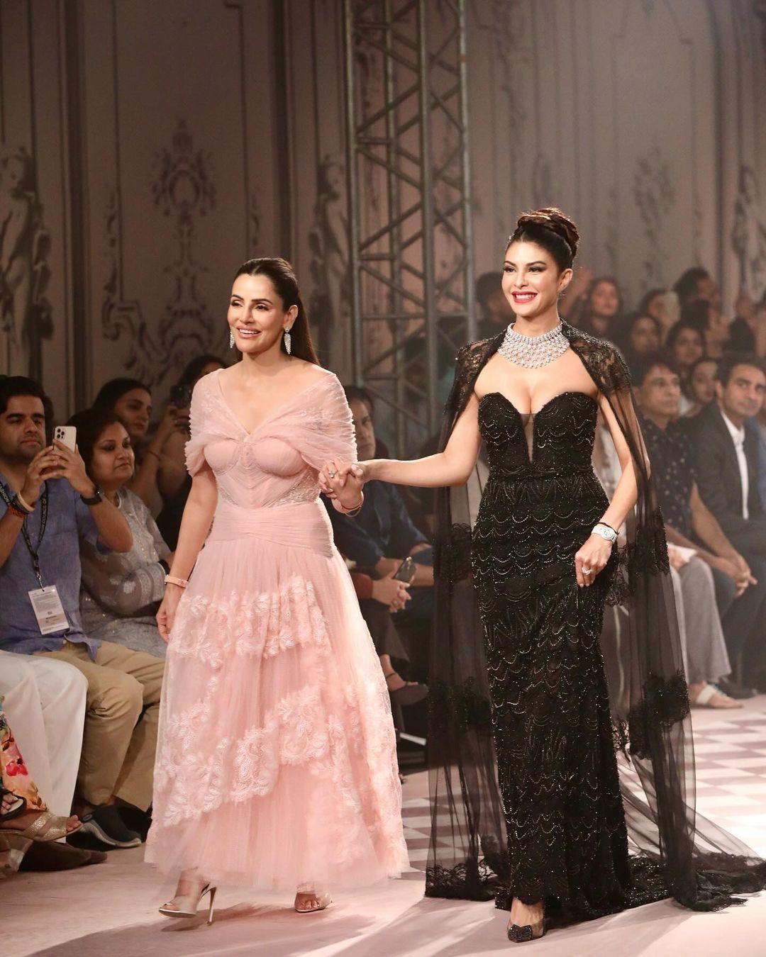 Designer Isha Jajodia, who debuted the Couture Week last year, presented her collection 