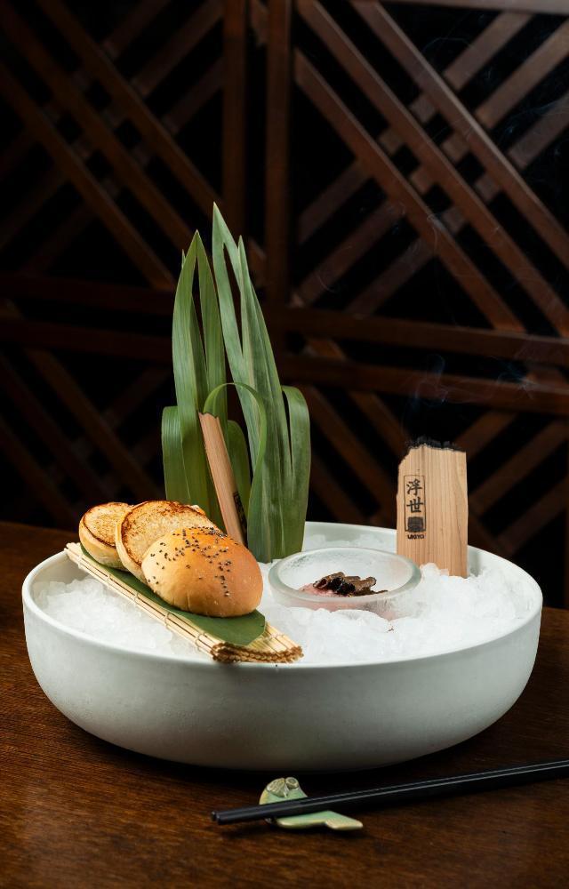Diners can enjoy Shira-Ae, Beetroot Poached Pear, Wakame Salad with Hazelnut Crumble, Monk Croquette, Chutoro Tartare with Miso Bun and Grilled Scallops Kimchi