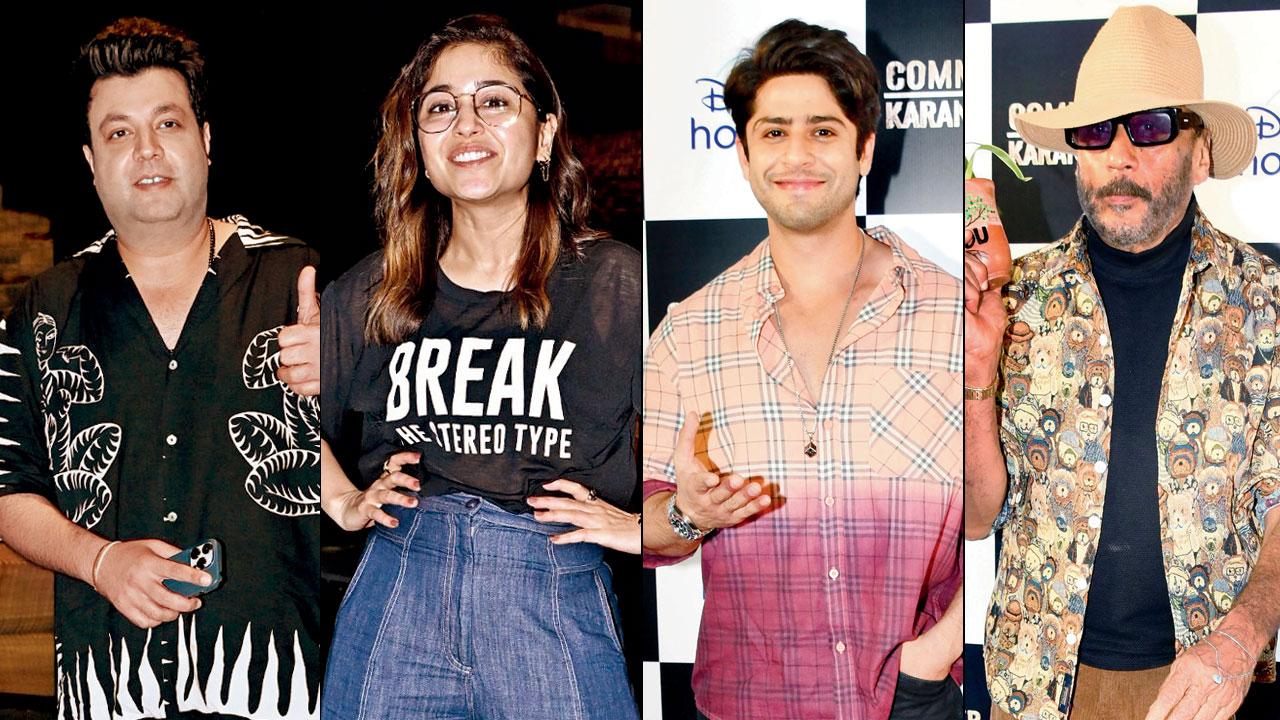 Varun Sharma, Shweta Tripathi Sharma, Jibraan Khan and Jackie Shroff