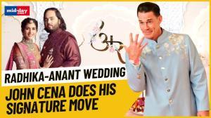 John Cena, Meezaan, Rajkummar Rao arrive for Radhika-Anant Ambani Wedding