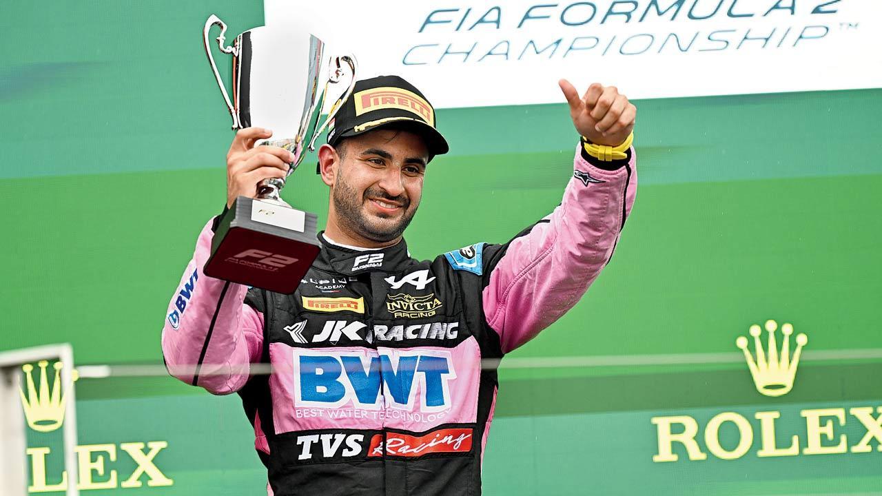 India’s Kush Maini wins his maiden F2 Sprint race