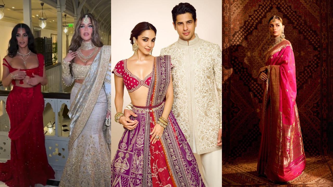 Kardashian sisters, Deepika & others share their looks for Anant-Radhika wedding