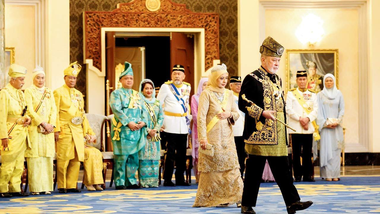 Malaysia honours new king in coronation marked by pomp, cannon fire
