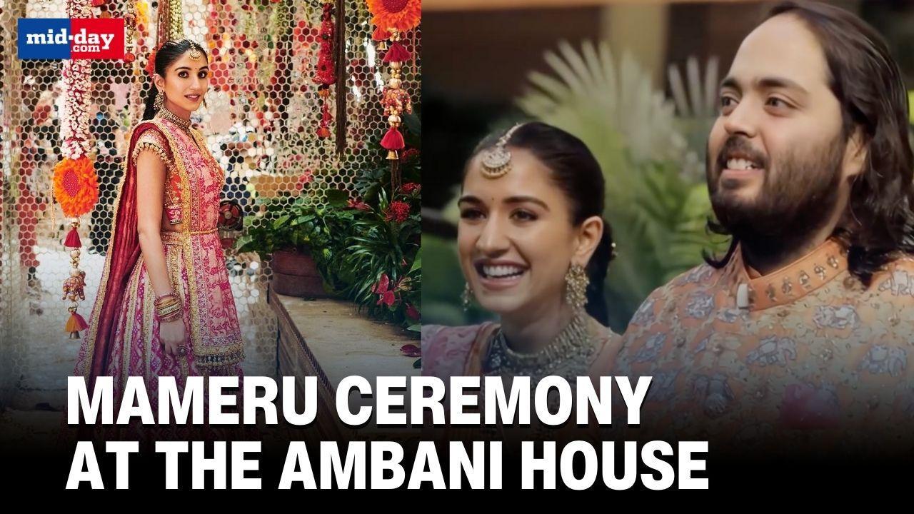 A Glimpse Of Anant-Radhika's Mameru Ceremony At Antilia