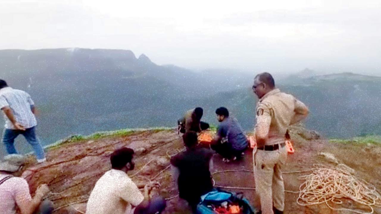 Rescue team led by Matheran police searched major tourist points 