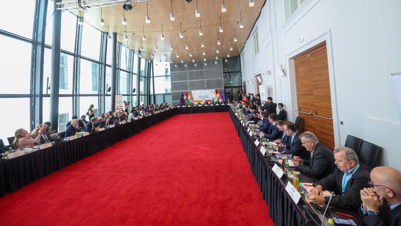 During PM Modi's visit, Nehammer praised India's advancements in infrastructure and digitalisation