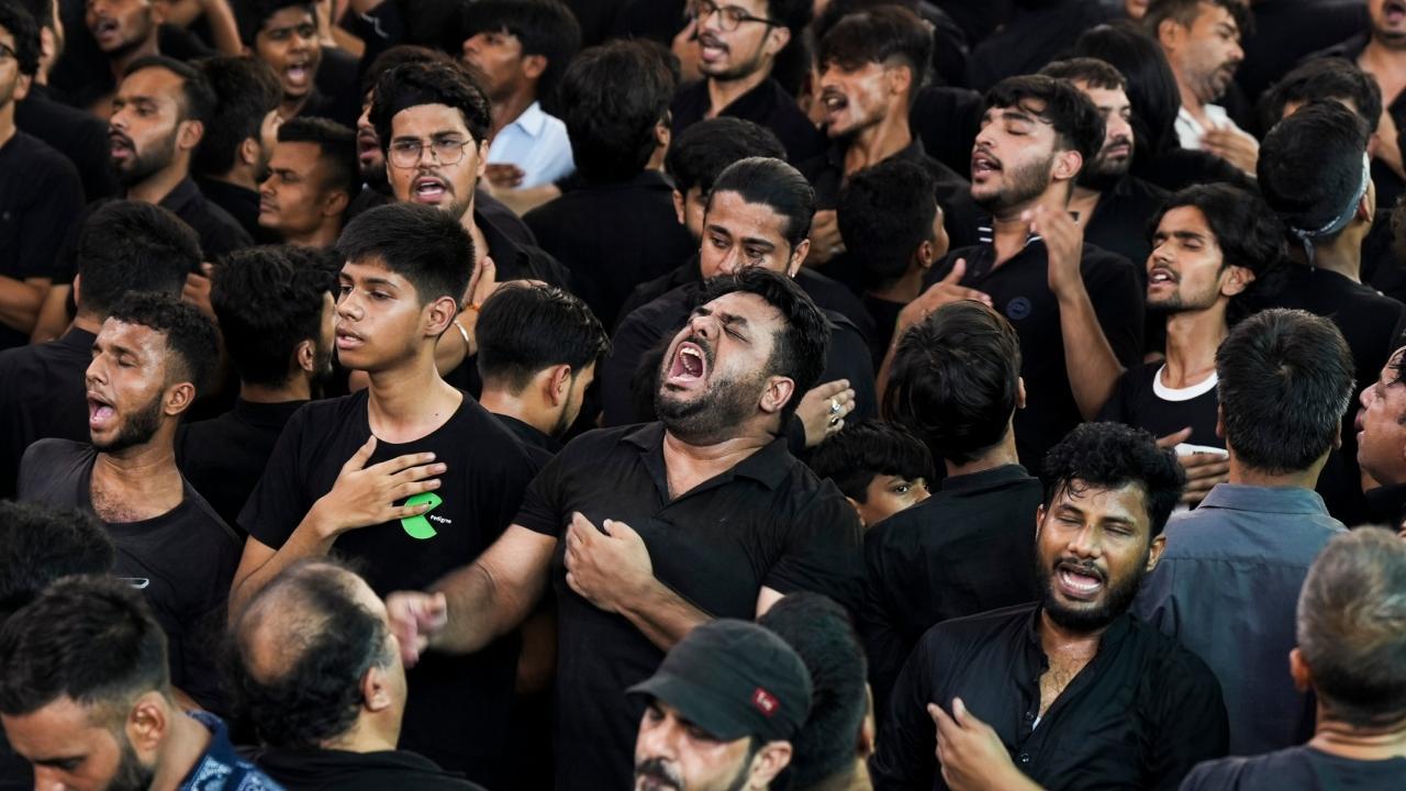 IN PHOTOS: Muharram 2024 observed at Kashmiri Gate area in New Delhi