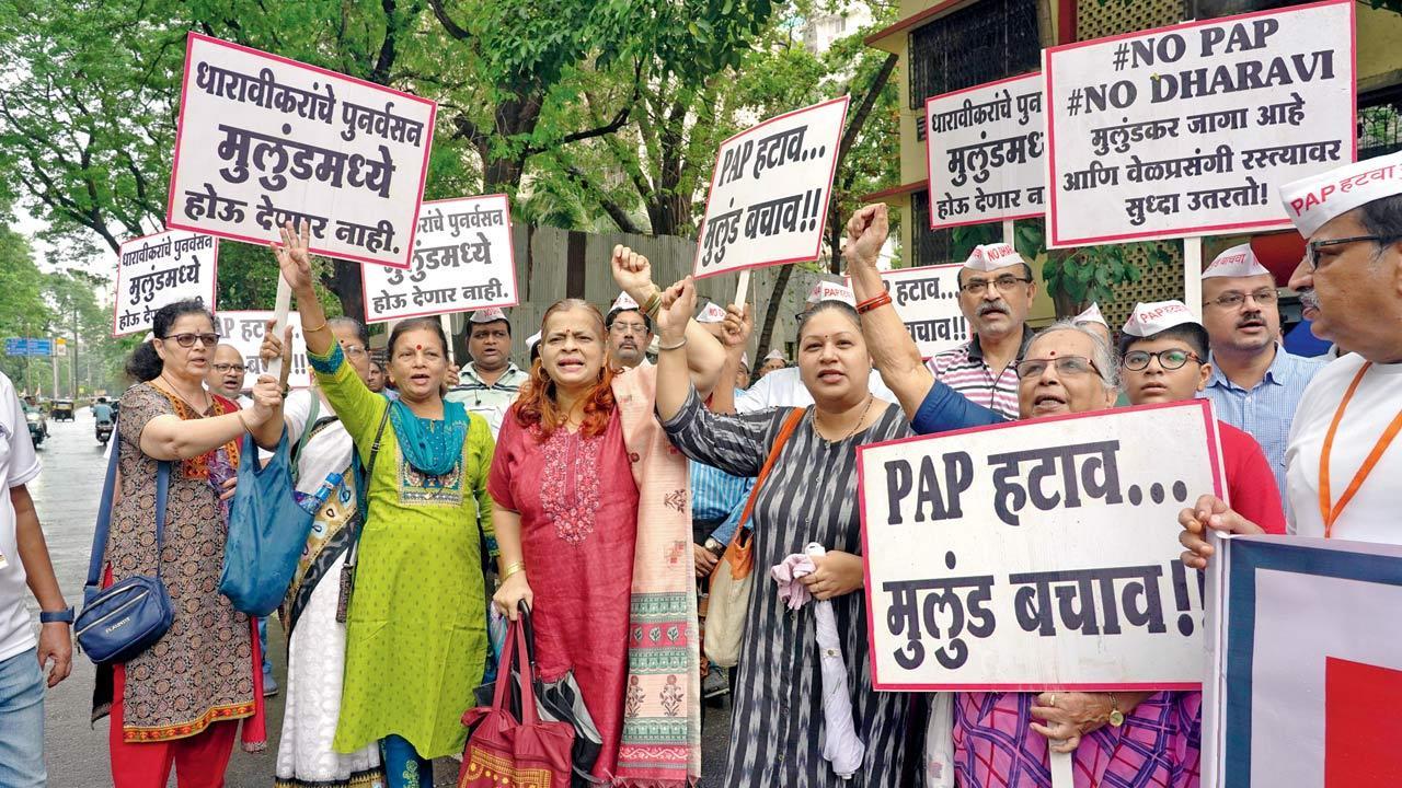 Dharavi rehabilitation: This is our last peaceful protest, Mulund residents say