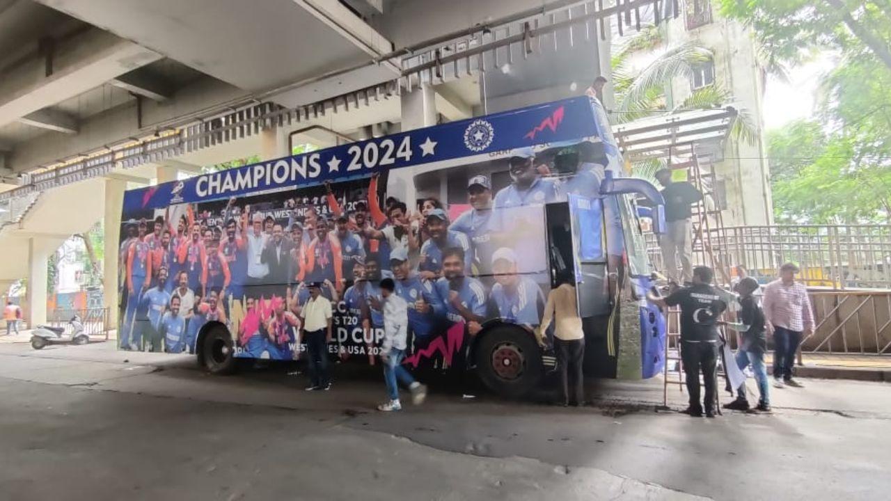 Team India victory parade: Tight security for procession of T20 World Champions in Mumbai