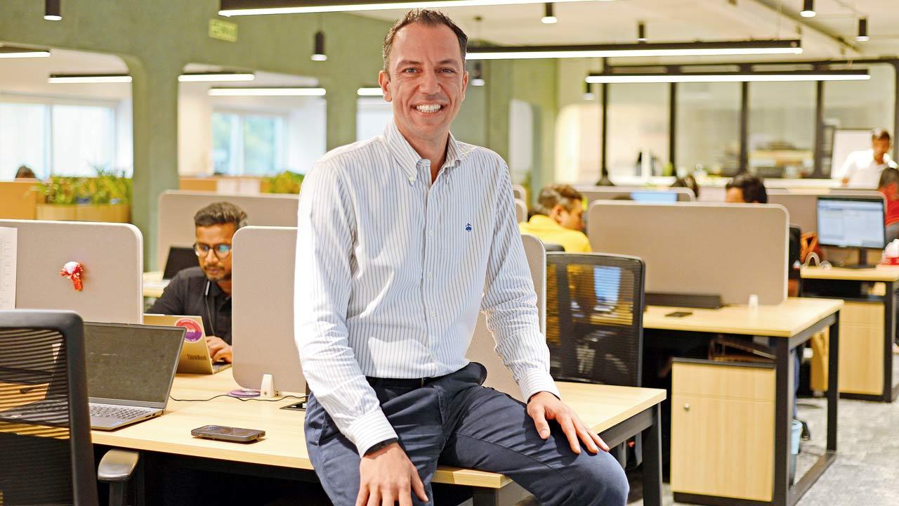 Kahraman Yigit, CEO and co-founder of Olive Living, says the cost of office space, and overall living expenses are both higher in Mumbai