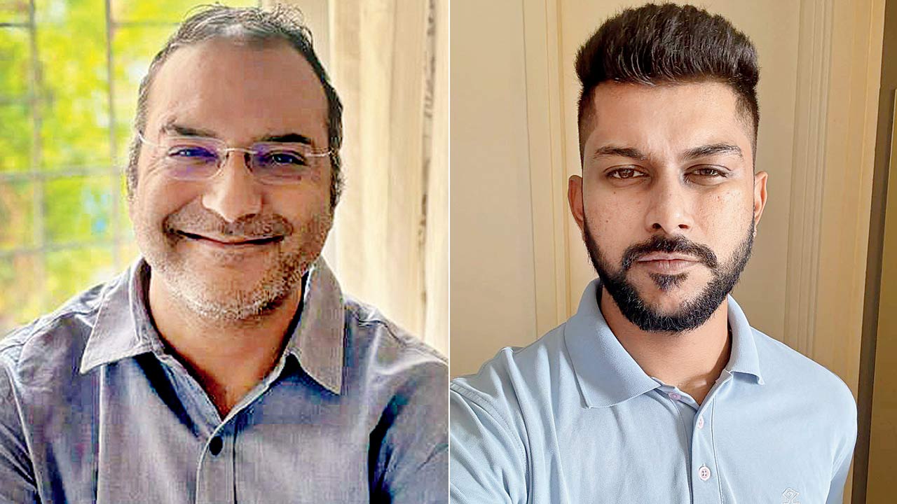 Abhishant Pant; (right) Aishvary Singh, vice-president at Square Yards