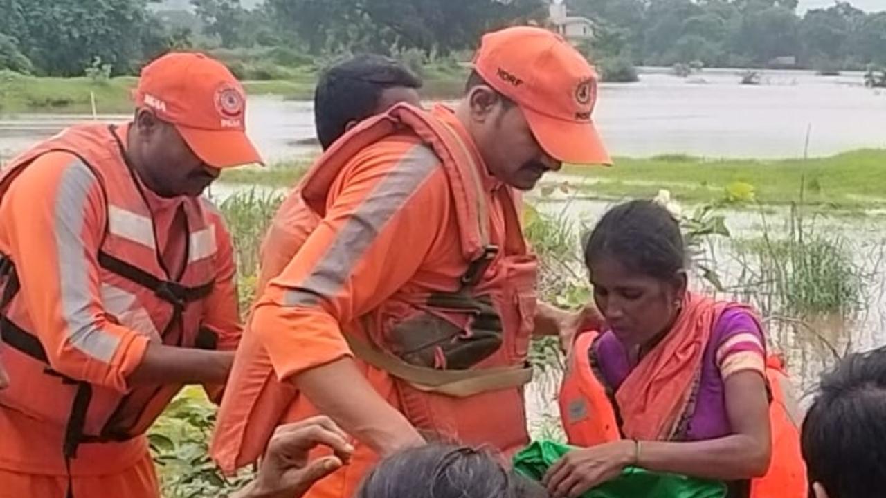 The NDRF and local firefighters were mobilised in the afternoon, and 16 people were brought to safety, he said