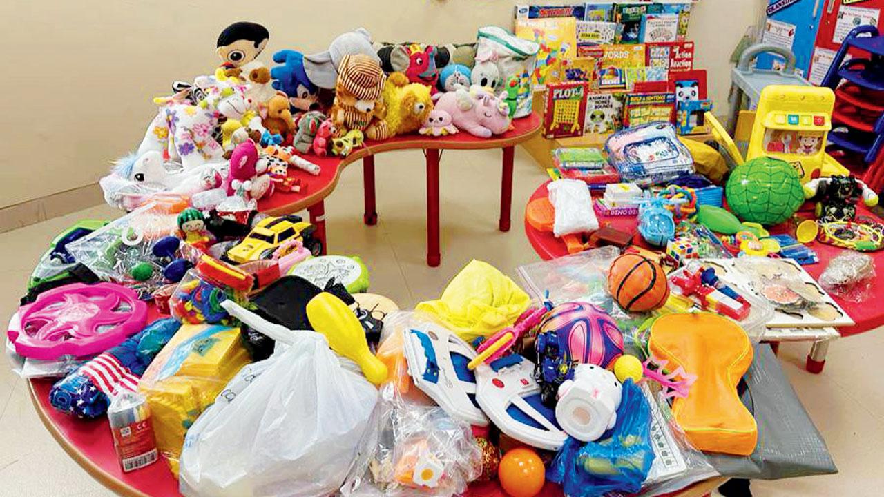 The NGO will donate toys to over 1,000 lesser-privileged children