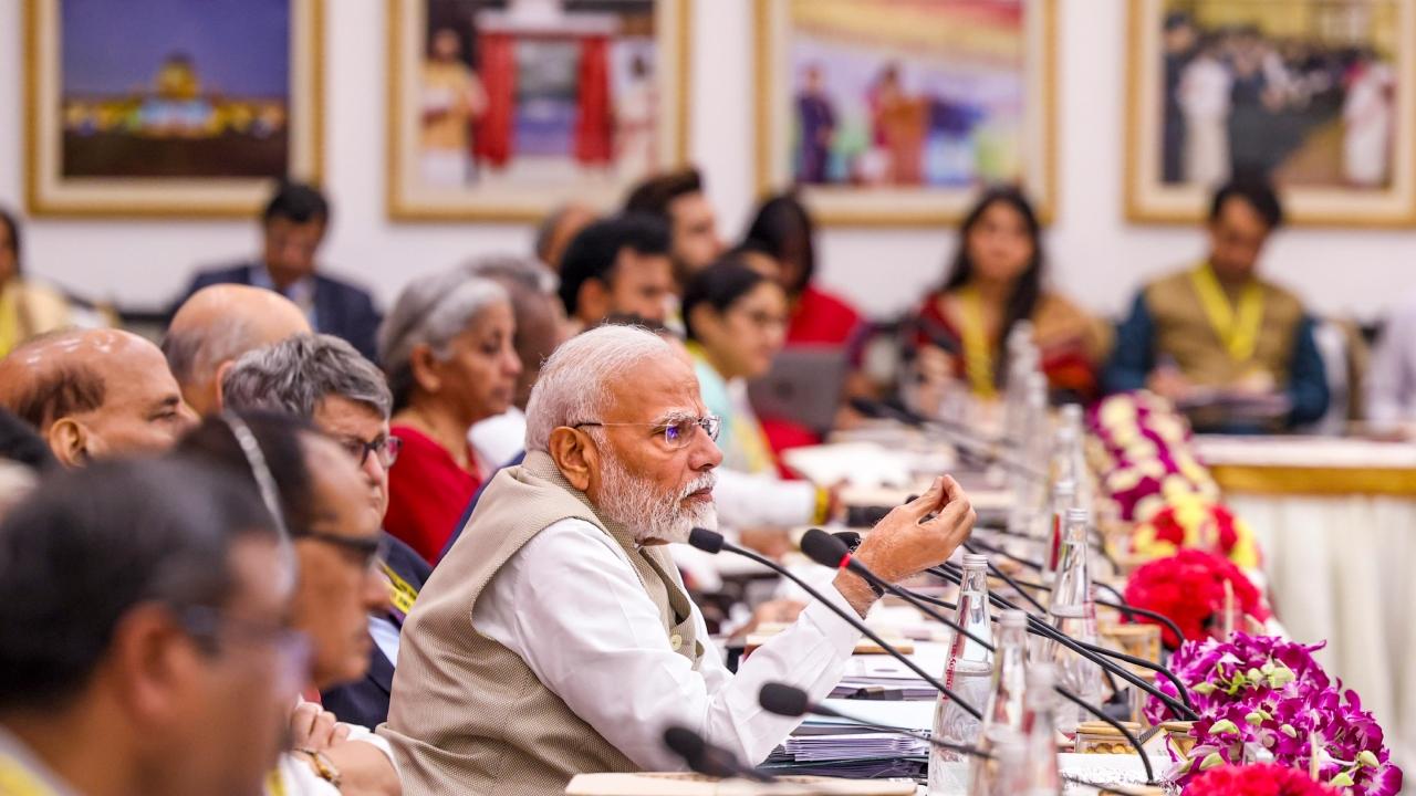 According to a post by NITI Aayog on X, PM Modi said, 