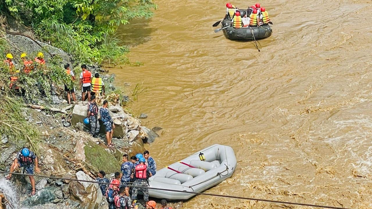 According to authorities, one bus, operated by Ganapati Deluxe, was heading to Gaur in Rautahat from Kathmandu with around 41 passengers. The other bus, operated by Angel Deluxe, travelling to Kathmandu from Birgunj, is said to have around 24 passengers