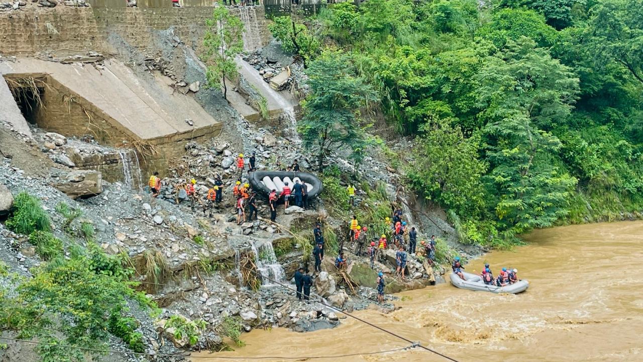 Three of the passengers on the Ganpati Deluxe bus managed to escape after jumping out of the vehicle, The Kathmandu Post newspaper reported