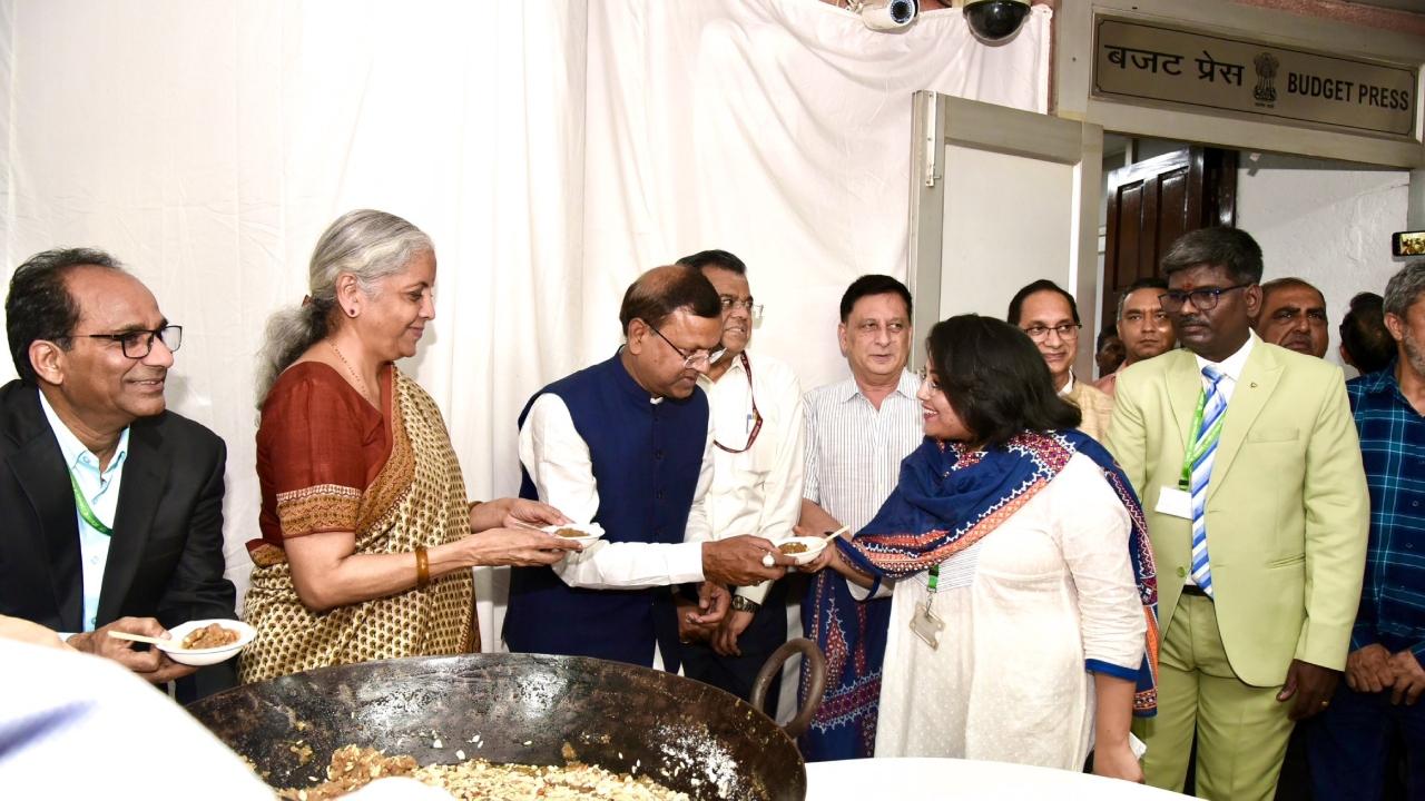 Halwa ceremony is a kind of 'send-off' for finance ministry officials and staff involved in the preparation of the Union government's annual financial statement