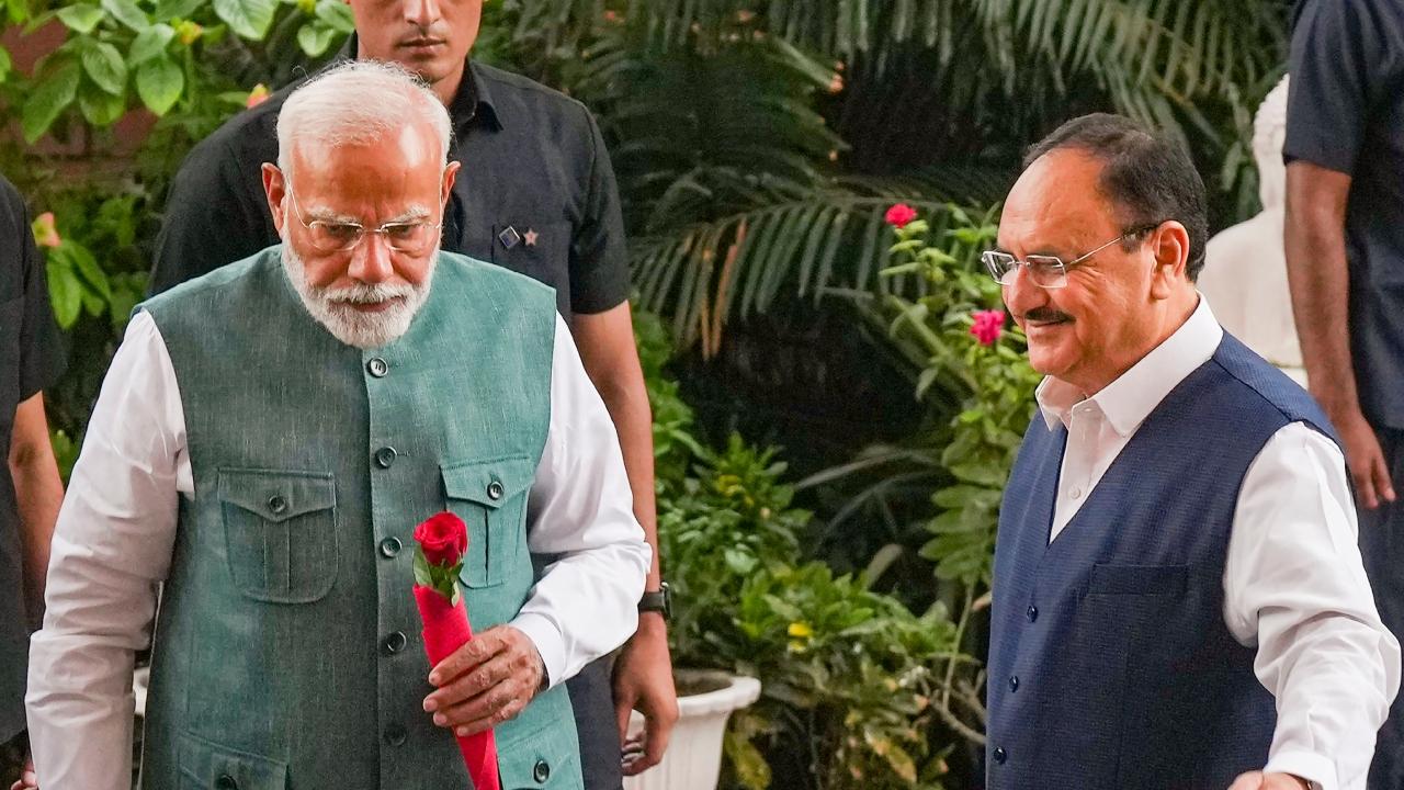 Arunachal Pradesh CM Pema Khandu, Goa CM Pramod Sawant, Odisha CM Mohan Charan Majhi, Tripura CM Manik Saha, Bihar Deputy CM Samrat Choudhary, and Chhattisgarh CM Vishnu Deo Sai were also present in the meeting