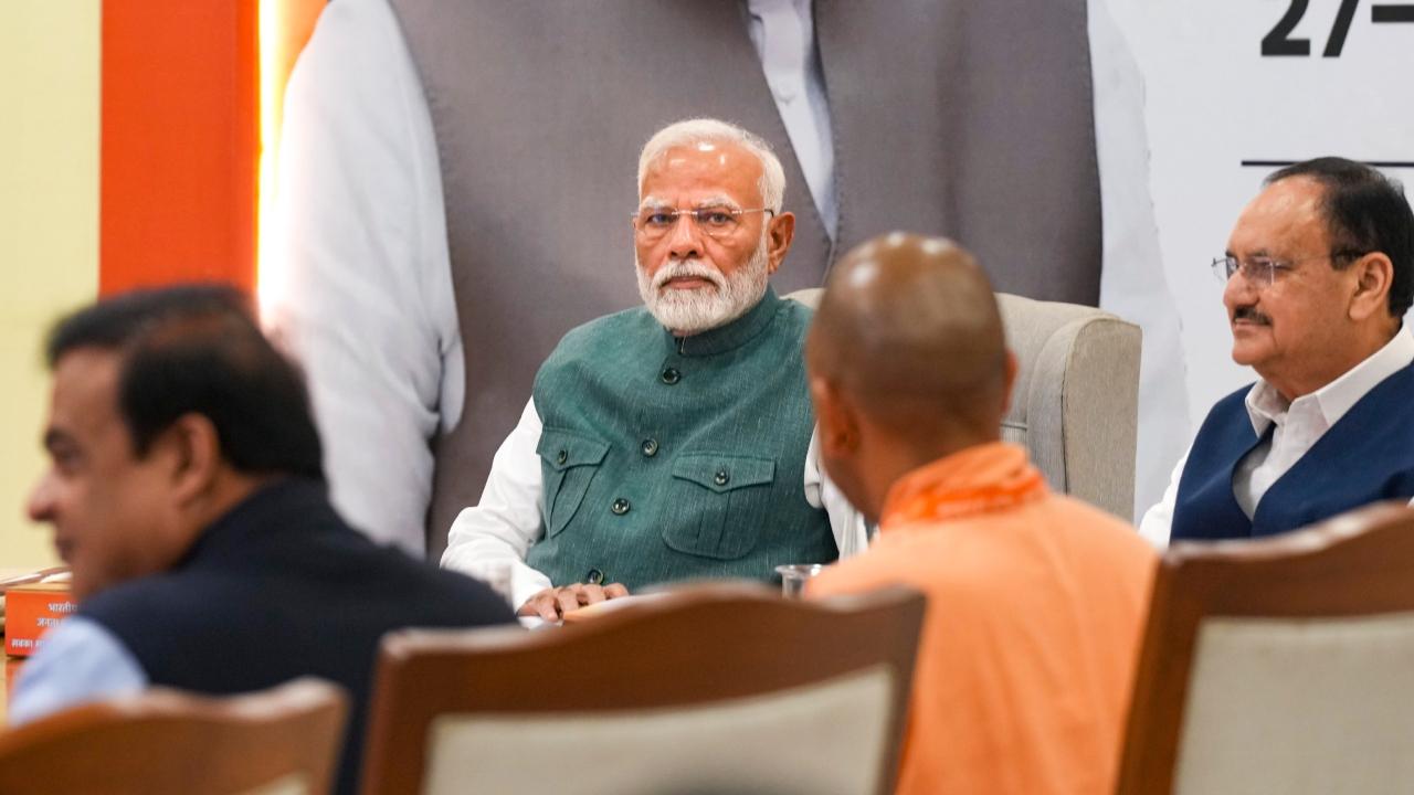 The BJP meeting's agenda included discussing the election results of their respective states and formulating future strategies