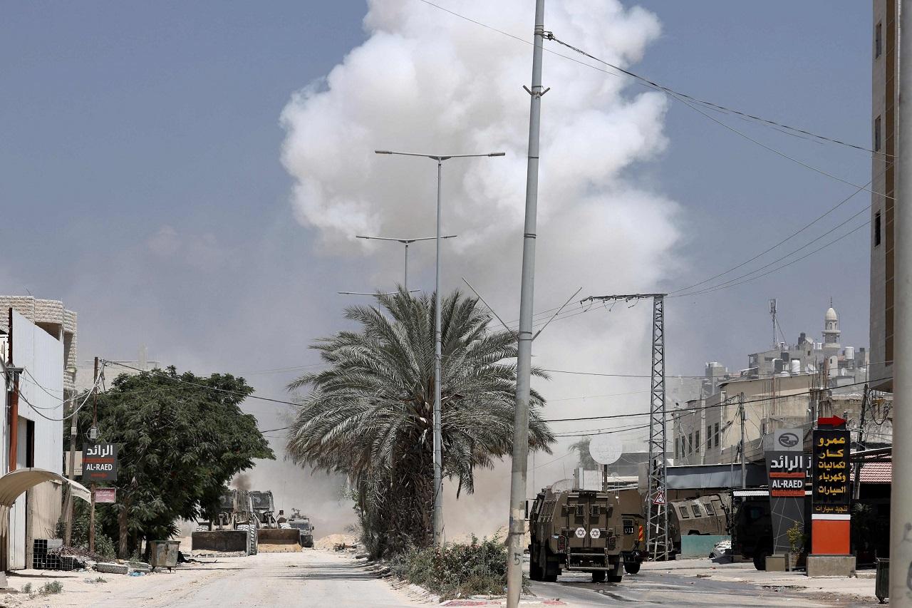 After Israel on Monday called for an evacuation from eastern and central parts of Gaza City, staff at two hospitals -- Al-Ahli and the Patients Friends Association Hospital -- rushed to move patients and shut down, the United Nations said. Farsakh said all three medical facilities run by the Red Crescent in Gaza City had closed