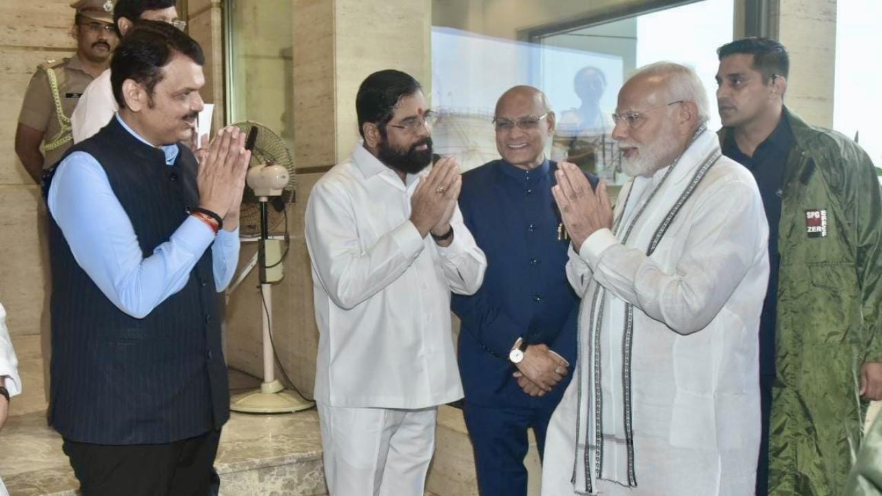 PM Modi said that the upcoming infrastructure projects will boost connectivity of Mumbai with nearby areas