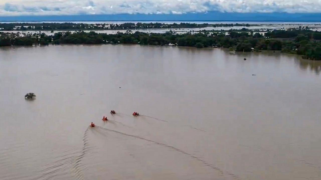 The flood situation in the state on Tuesday has turned more critical as over 11.34 lakh people in 28 districts have been affected