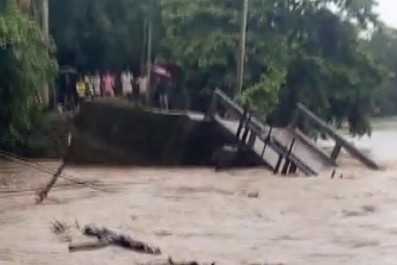 The water level of the Brahmaputra River has been flowing above the danger level mark at Neamatighat, Tezpur, Guwahati, and Dhubri while the Subansiri River has been flowing above the danger level mark at Badatighat, Burhidihing River at Chenimari Khowang, Dikhou river at Sivasagar, Disang river at Nanglamuraghat, Dhansiri (S) river at Numaligarh, Jia-Bharali river at Nt Road Crossing, Puthimari river at Nh Road Crossing, Kopili river at Kampur, Beki river at Road Bridge, Kushiyara river at Karimganj, Barak river at BP Ghat, Dhaleswari river at Gharmura