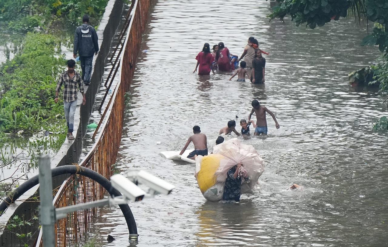 In the 24 hours ending at 8 am on Monday, the island city recorded an average of 115.63 mm rainfall, while the eastern and western parts of Mumbai received 168.68 mm and 165.93 mm rain, respectively, an official said