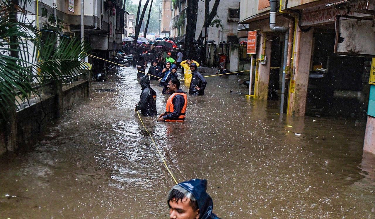 He also said rescue operations are underway at the site of a landslide in Lavasa in which some bungalows have been affected and three persons are feared trapped