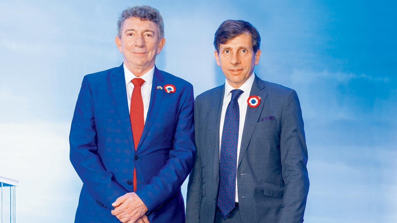 Stéphane Doutrelant and Jean-Marc Séré-Charlet