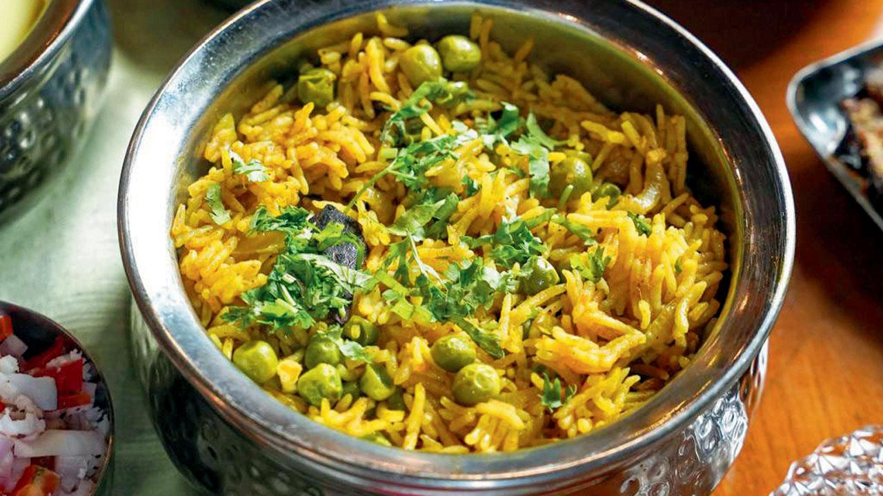 Prawns khichdi