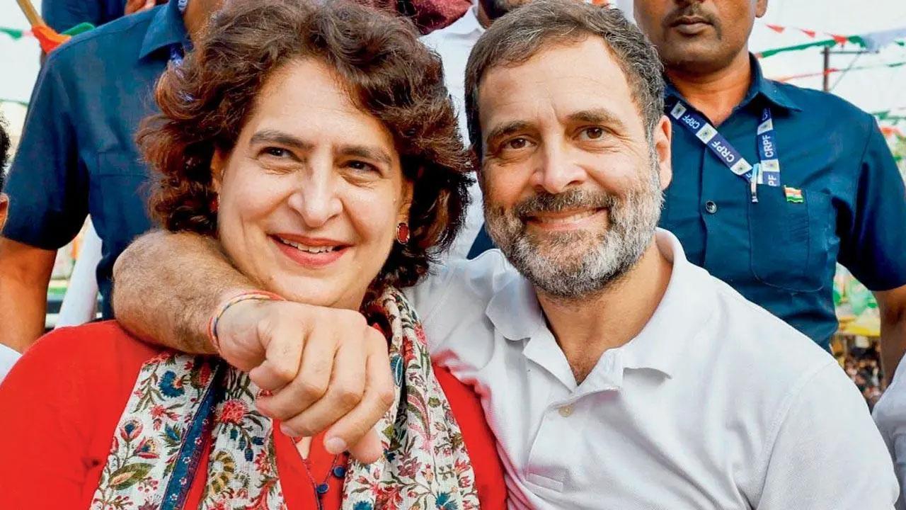 Priyanka, Rahul Gandhi postpone Wayanad visit amid extreme weather conditions